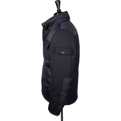 Navy Alpine Quilted Jacket - Beckett & Robb