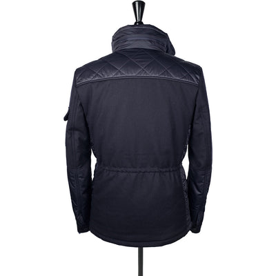 Navy Alpine Quilted Jacket - Beckett & Robb