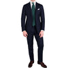 Navy Plain Weave Suit - Beckett & Robb