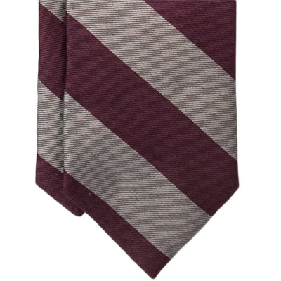 Classic Purple & Grey Tie - Beckett & Robb