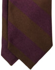 Classic Brown & Purple Tie - Beckett & Robb