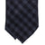 Navy Gingham Wool Tie
