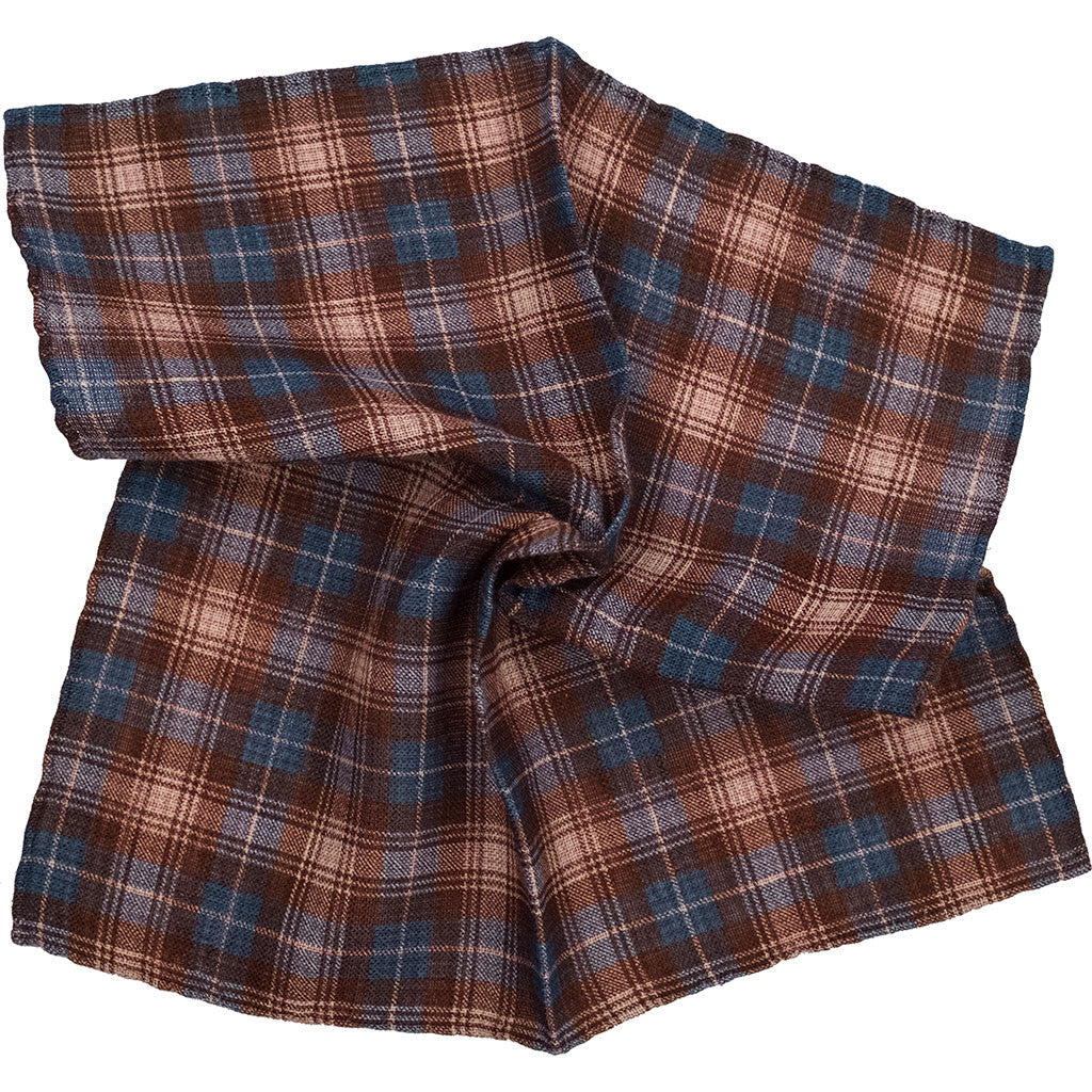 Plaid Pocket Square - Beckett &amp; Robb