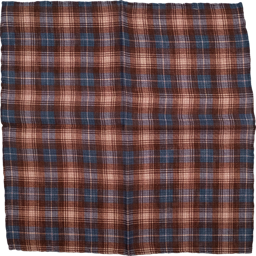 Plaid Pocket Square - Beckett & Robb