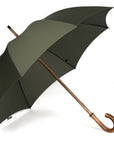 Fox Scorched Maple Solid Umbrella - Olive Canopy - Beckett & Robb