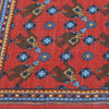 Red Elephant Print Pocket Square - Beckett & Robb