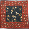 Red Unicorn Print Pocket Square - Beckett & Robb
