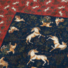 Red Unicorn Print Pocket Square - Beckett & Robb