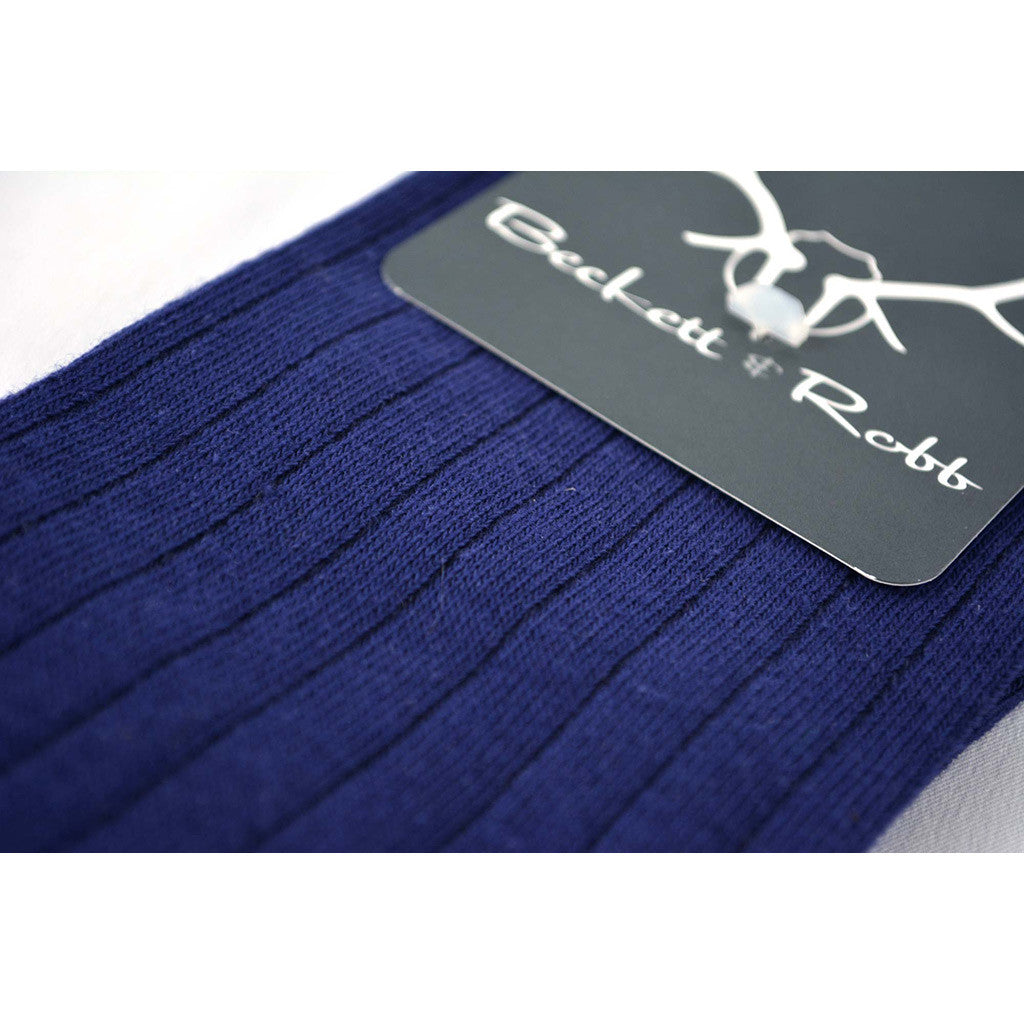 Royal Blue Socks - Beckett &amp; Robb