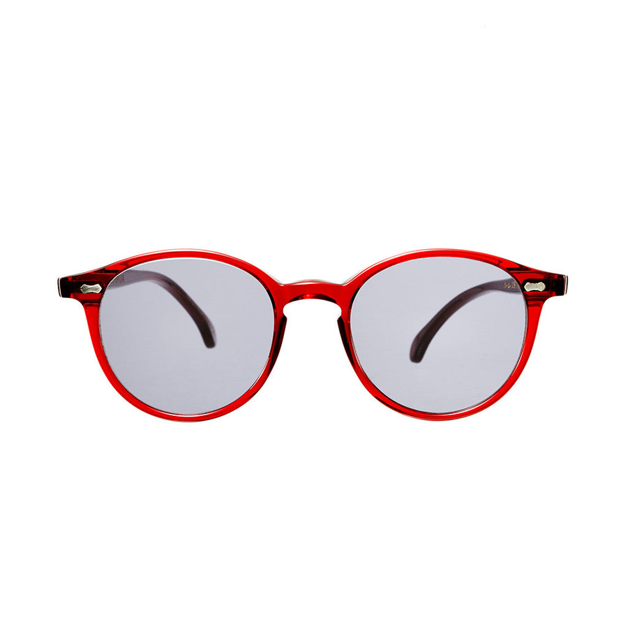 NGA Red Amaranth Frame - Gradient Grey Lenses - Beckett & Robb