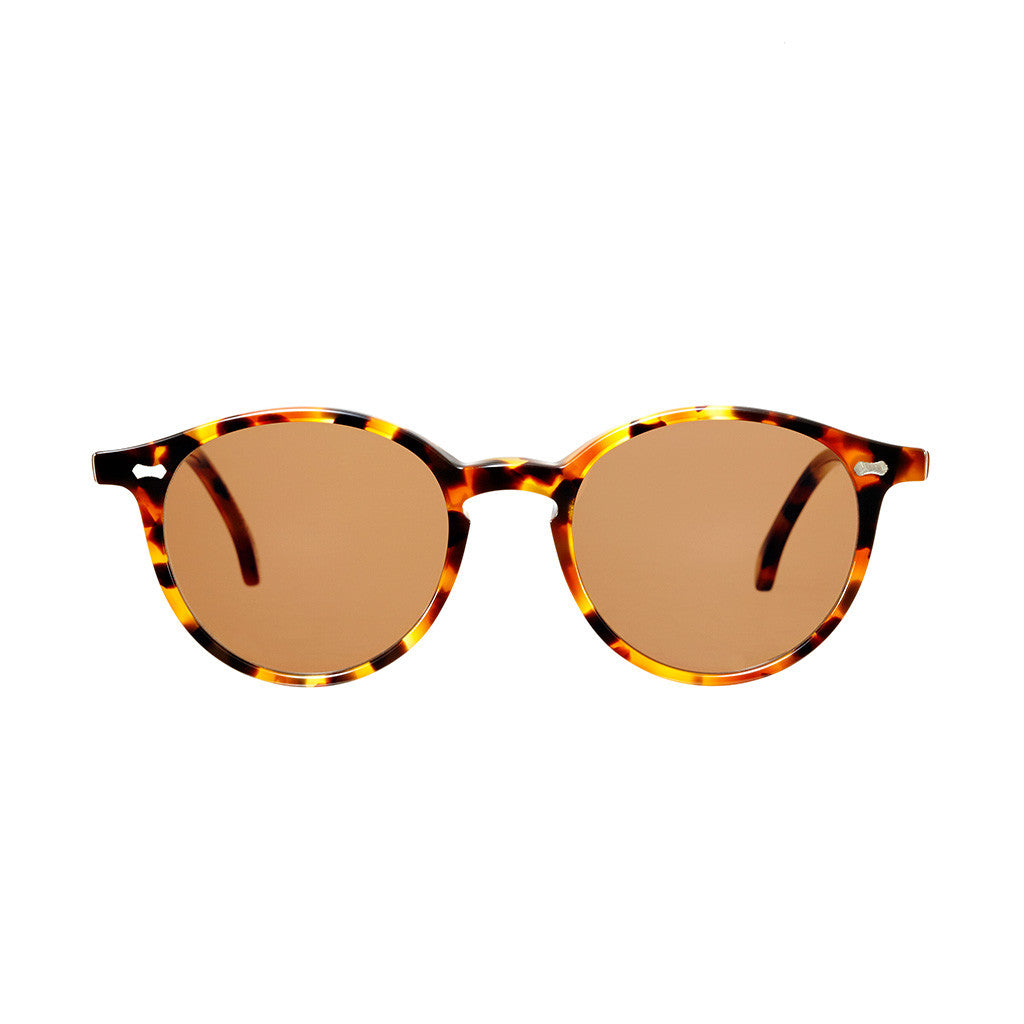 Cran Amber Tortoise Frame - Tobacco Lenses - Beckett &amp; Robb