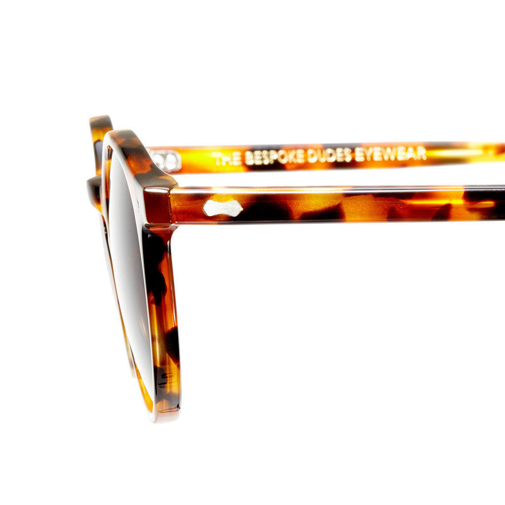 Cran Amber Tortoise Frame - Tobacco Lenses - Beckett & Robb