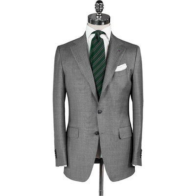 Light Grey Twill Suit - Beckett & Robb