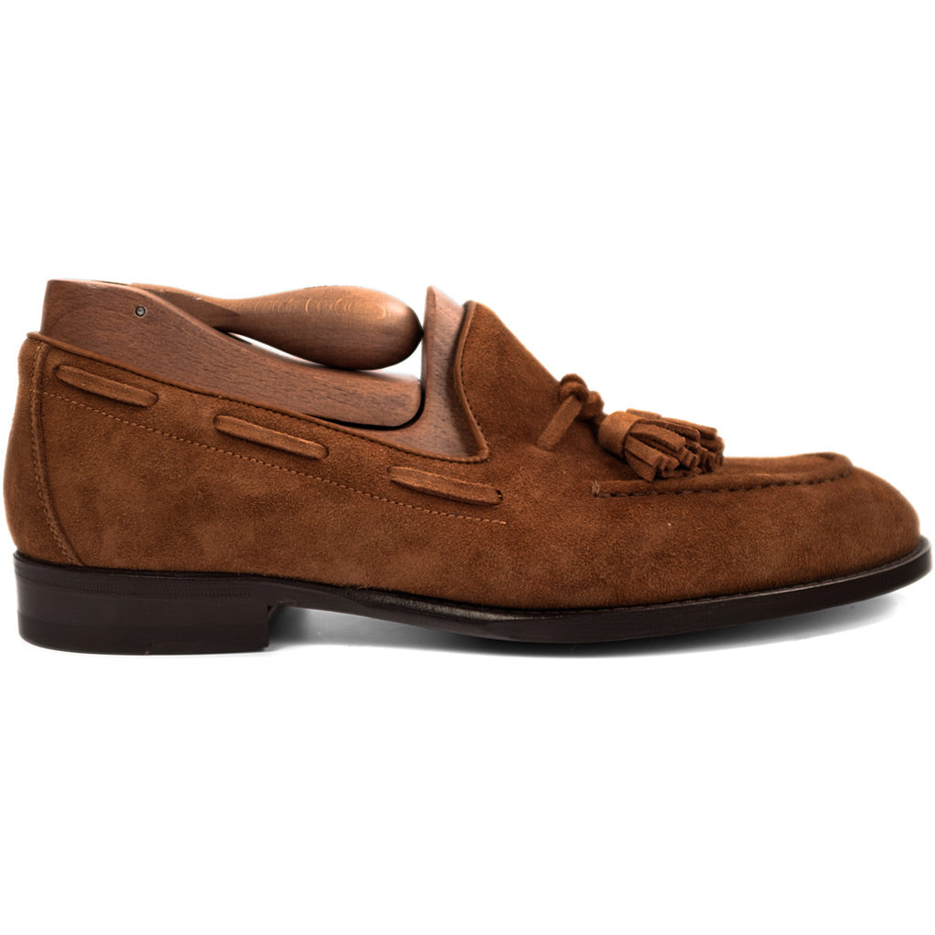 Verona Suede Tassel Loafer - Beckett &amp; Robb