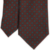 Rust Brown Foulard Silk Tie - Beckett & Robb