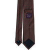 Rust Brown Foulard Silk Tie - Beckett & Robb