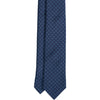 Navy & Blue Foulard Silk Tie - Beckett & Robb