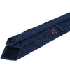 Navy & Blue Foulard Silk Tie - Beckett & Robb