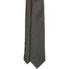 Olive & Red Floral Print Silk Tie - Beckett & Robb