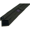 Olive & Blue Foulard Silk Tie - Beckett & Robb
