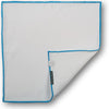 Aqua Hand-Rolled Linen Pocket Square - Beckett & Robb