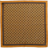 Yellow Medallion Pocket Square - Beckett & Robb